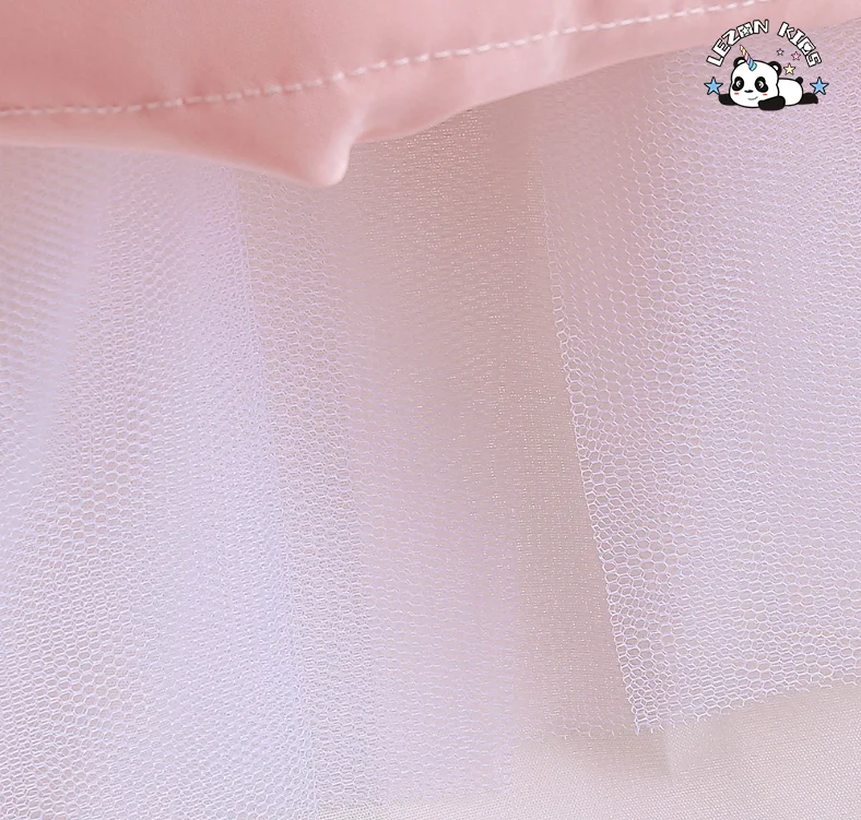 LEZONKIDS - Popular Pearls Beaded Ruffle Flower Girl Dress Kids Birthday Party Girls Formal Dress for Girls
